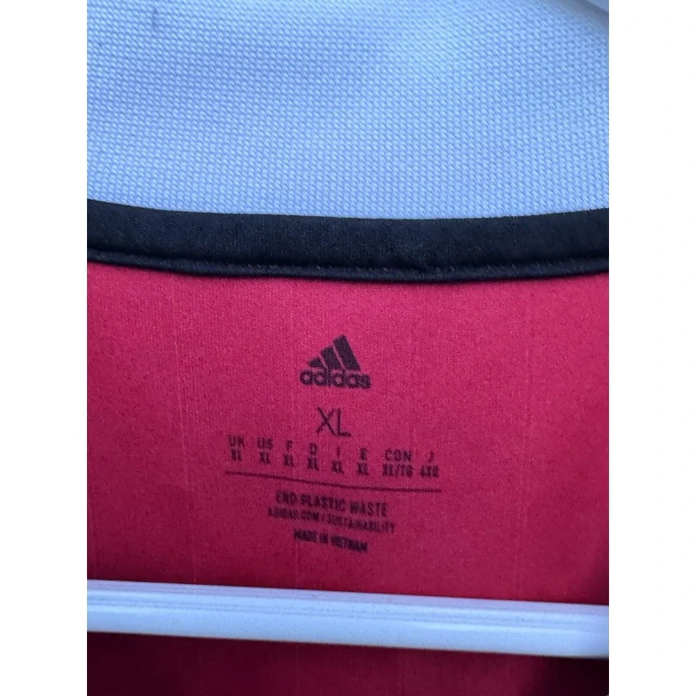 Manchester United Adidas AeroReady Home Jersey Mens L Cristiano Ronaldo 2022 EUC